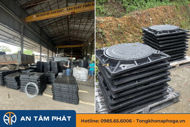 Tổng Kho Nắp Hố Ga mang đến các sản phẩm chất lượng đạt công bố hợp chuẩn